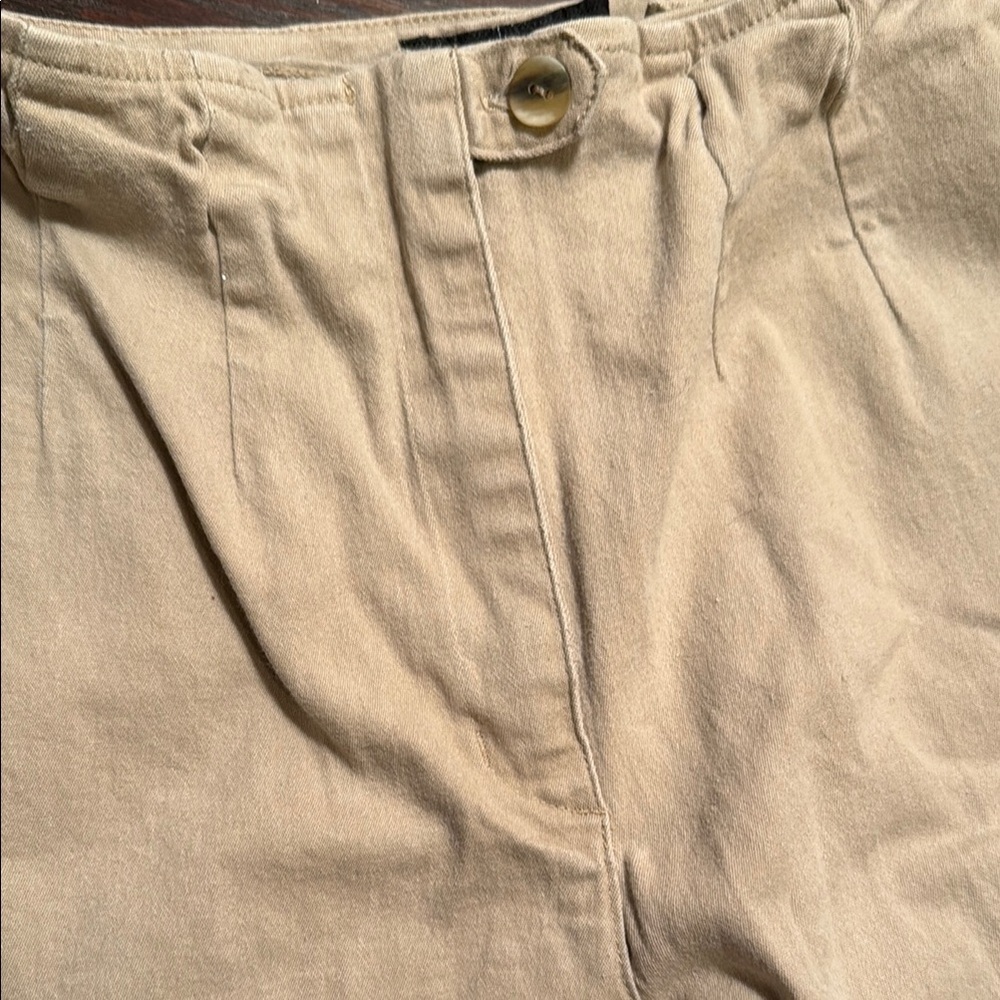 Moda international vintage tan pants size 6 - Picture 3 of 5